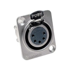 【AX5FD】CONN XLR AUDIO JACK 5POS