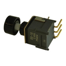 【BB16AH-HA】SWITCH PUSHBUTTON NON-ILLUMINATED SPDT 0.1A 28VAC