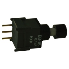 【BB16AP-FA】SWITCH PUSHBUTTON NON-ILLUMINATED SPDT 0.1A 28VAC