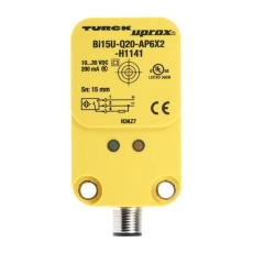 【BI15U-Q20-AP6X2-H1141】INDUCTIVE PROXIMITY SENSOR PNP-NO 30V