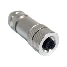 【BU-12ZS34-PG9】M12 4 PIN F ST STL A CD PG9 FW 56AK9556