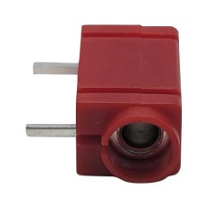 【BU-164-2】BANANA CONN R/A JACK 24A 60VDC RED