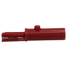【BU-27.259.1】INSULATED ALLIGATOR CLIP RED 19A 8MM