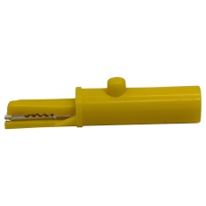 【BU-27.259.3】INSULATED ALLIGATOR CLIP YEL 19A 8MM