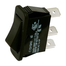 【C1520AAAAA】ROCKER SWITCH ON-OFF-ON SPDTNON ILLUM