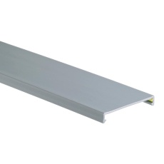【C3LG6】DUCT COVER 1.8M X 82.6MM PVC GREY