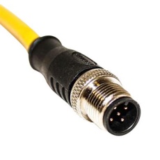 【C5A06M005】SENSOR CORD 5P M12 PLUG-FREE END 5M