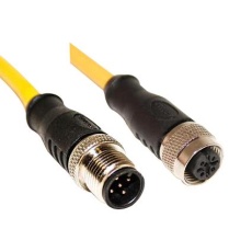 【C5AC06M005】SENSOR CORD 5P M12 PLUG-RCPT 5M