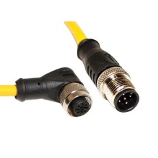 【C5AD06M010】SENSOR CORD 5P M12 PLUG-R/A RCPT 10M