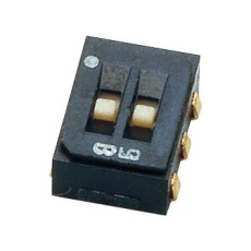 【CAS-D20TA1】SLIDE SWITCH SPDT DUAL 0.1A 6VDC SMD