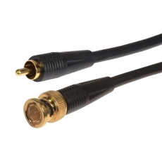 【CC59A-RB-3】CABLE ASSY RCA PHONO PLUG-BNC PLUG