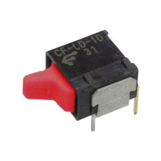【CF-LD-1DC4-AR2W】ROCKER SWITCH SPDT 0.1A 28V TH
