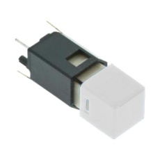 【CFPB-1CC-4W9】PB SWITCH SPST 0.005A 5VDC PANEL/YEL