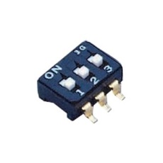 【CFS-0301MB】DIP SWITCH SPST-NO 0.1A 6V SMD