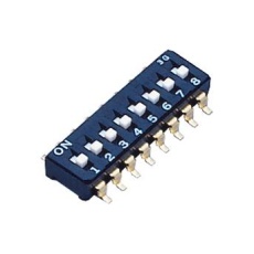 【CFS-0802MB】DIP SWITCH SPST-NO 0.1A 6V SMD