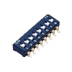 【CFS-0802TA】DIP SWITCH 8PST-NO 0.1A 6VDC SMD