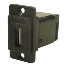 【CP30754】USB ADAPTOR R/A 2.0 TYPE A RCPT-RCPT