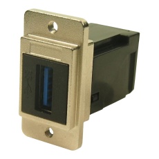 【CP30755M3】USB ADAPTOR R/A 3.0 TYPE A RCPT-RCPT