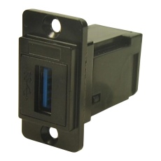 【CP30755MB】USB ADAPTOR R/A 3.0 TYPE A RCPT-RCPT