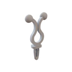 【DEL-23EZS0250C0040】CABLE TIE TWIST LOCK 0.25 NAT PA6.6