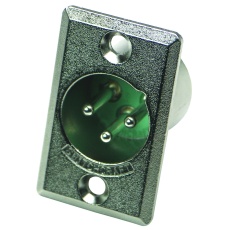 【DEL-D3M】CONNECTOR XLR PLUG 3POS