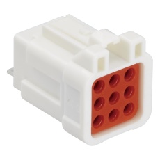 【DF62W-9S-2.2C】RECEPTACLE HOUSING 9POS CRIMP 2.2MM