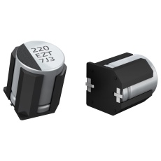 【EEHZT1E221V】CAP 220UF 25V ALU ELEC HYBRID SMD  テーピングサービス品