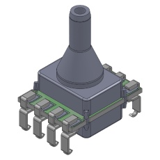 【ELVH-M100G-HKNJ-C-N4A4】PRESSURE SENSOR 100MBAR GAUGE I2C