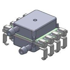 【ELVH-M500D-HRRJ-C-N3A4】PRESSURE SENSOR 500MBAR DIFF I2C