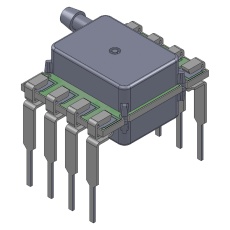 【ELVH-M500G-HRND-C-N2A4】PRESSURE SENSOR 500MBAR GAUGE I2C