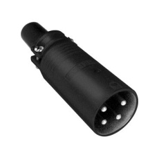 【EP-4-12B】XLR CONN PLUG 4POS CABLE