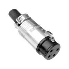 【EP-5-11P】XLR CONN RCPT 5POS CABLE