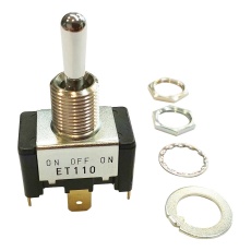 【ET110A12-Z】TOGGLE SW SPST 10A 125V PANEL