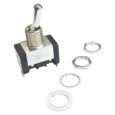 【ET115A10-Z】TOGGLE SWITCH SPST 15A 125VAC PANEL