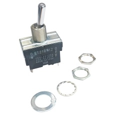【ET210N12-Z】TOGGLE SW DPDT 10A 125V PANEL