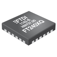 【FT240XQ-T】I/F USB2.0 FS TO 8BIT FIFO 24QFN  テーピングサービス品