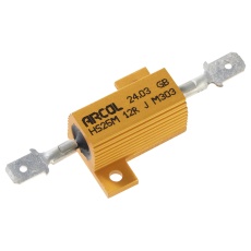【HS25M 15R J M303】RESISTOR 15R 25W WIREWOUND PANEL