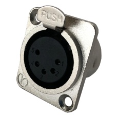 【IO-XLR5-F-JL】XLR CONNECTOR JACK 5POS PANEL