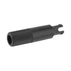 【JPEPL5214NE】SHAFT PT15 POT 6MMX19MM BLACK