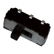 【JS202011JCQN】SLIDE SWITCH DPDT 0.3A 6VDC SMD  テーピングサービス品