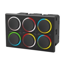 【K09-01.000006】IN-CABIN KEYPAD 6 KEY 80 X 53 MM