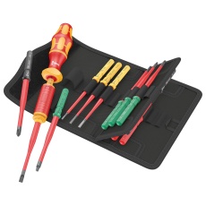 【K K VDE 15 TORQUE EXTRA SLIM 1 TIE】SET TORQUE SCREWDRIVER 15PC