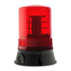 【LED-R401-14-02】LED BEACON ROTATING RED 30VDC