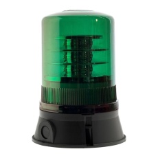 【LED-R401-14-04】LED BEACON ROTATING GREEN 30VDC