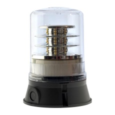 【LED-R401-14DP-05】LED BEACON ROTATING CLEAR 24VDC