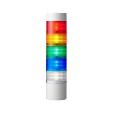 【LR10-102WJBW-R】SIGNAL TOWER 92DB 4 TONE 24VDC