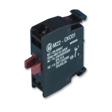 【M22-CKC01】CONTACT BLOCK CLAMP REAR 1NC