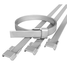 【M85049/128-3】CIRCULAR CLAMP BAND STRAP SIZE 3 SS