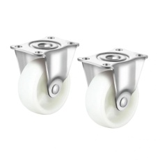 【CST-75N-FIX2】汎用キャスター 75mm径 2個セット(固定)ナイロン製