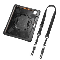 【PDA-IPAD2117BK】iPad Air 13インチ(M2/2024)用耐衝撃ケース